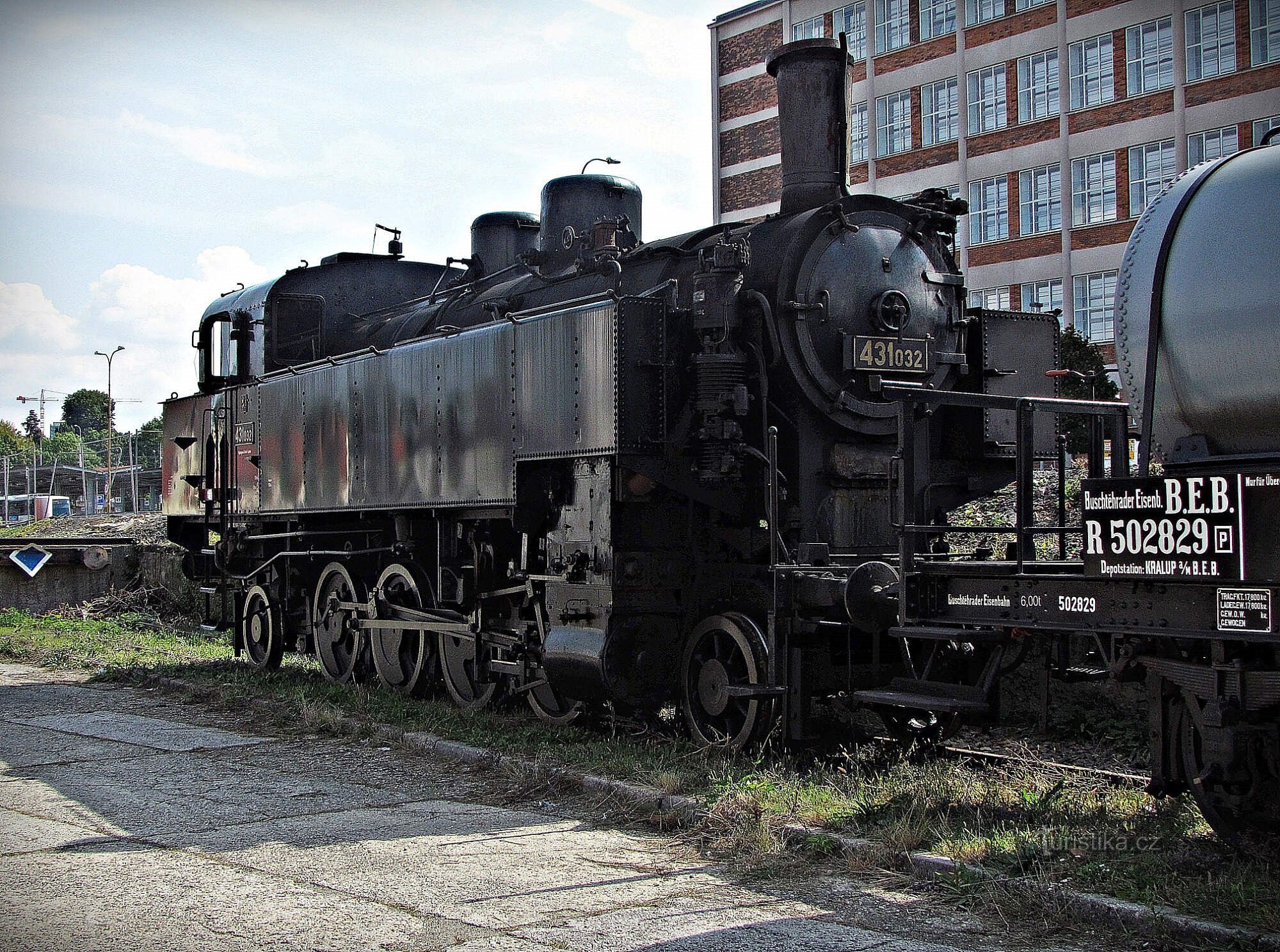 The Legion train arrived in Zlín