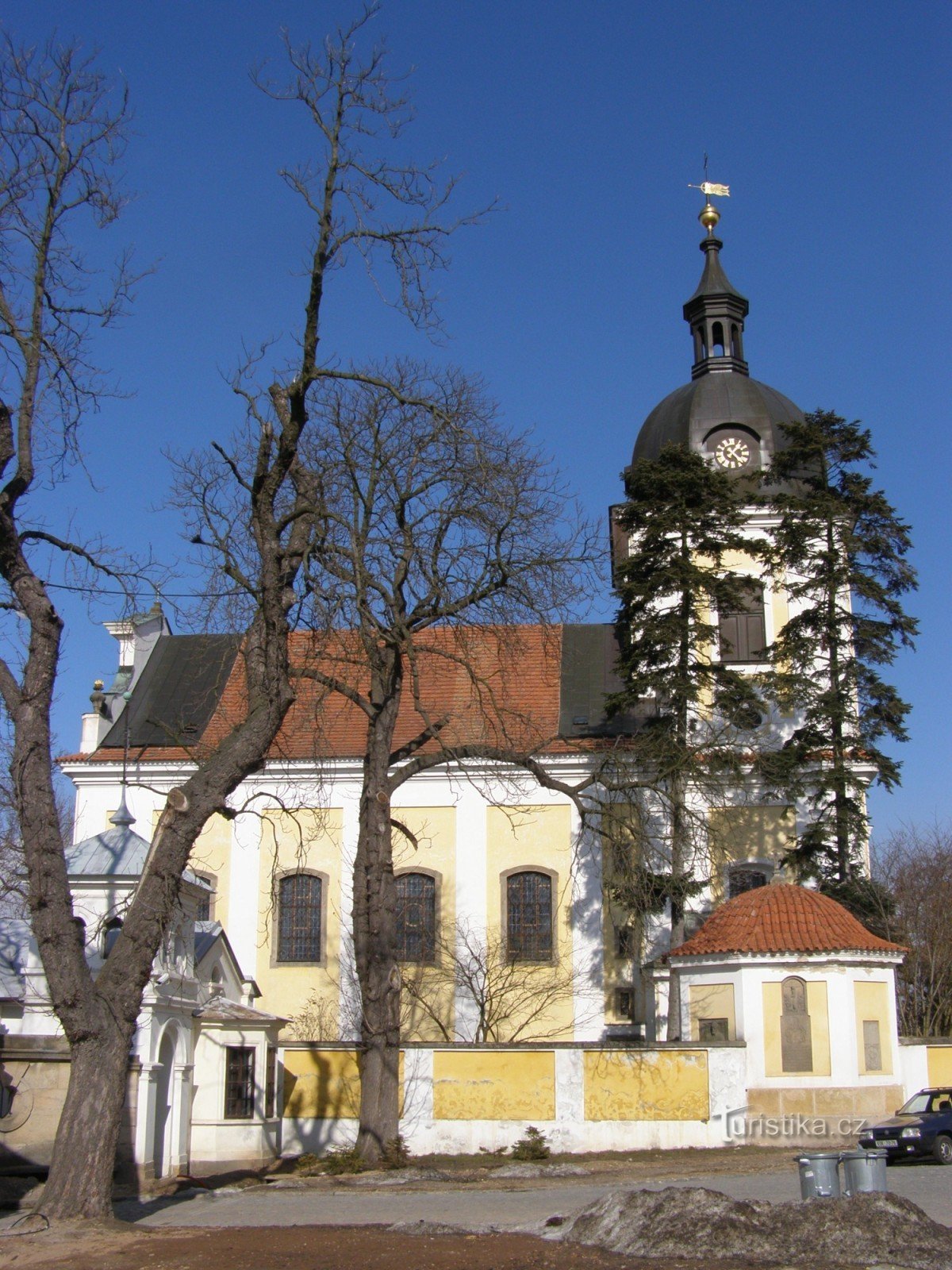 Dobřenice - kerk van St. Kliment