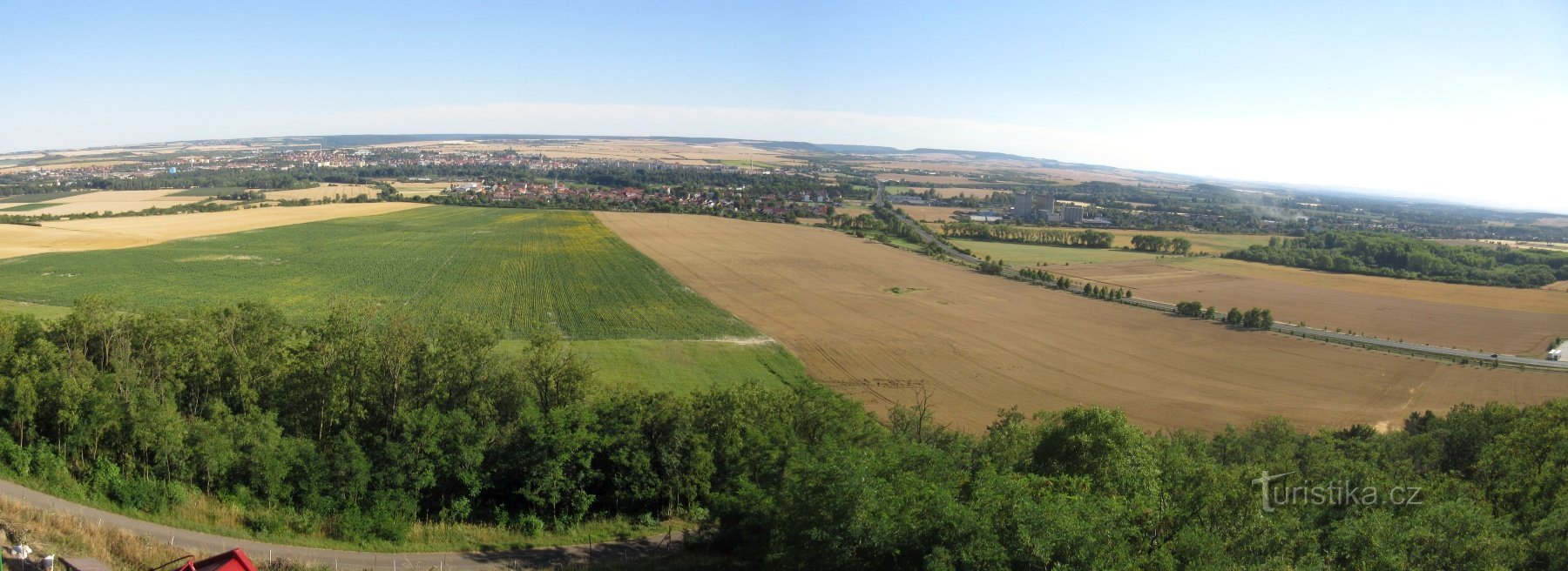 Dobroměřice - tháp quan sát Stříbrník (tháp quan sát của Frotzel)