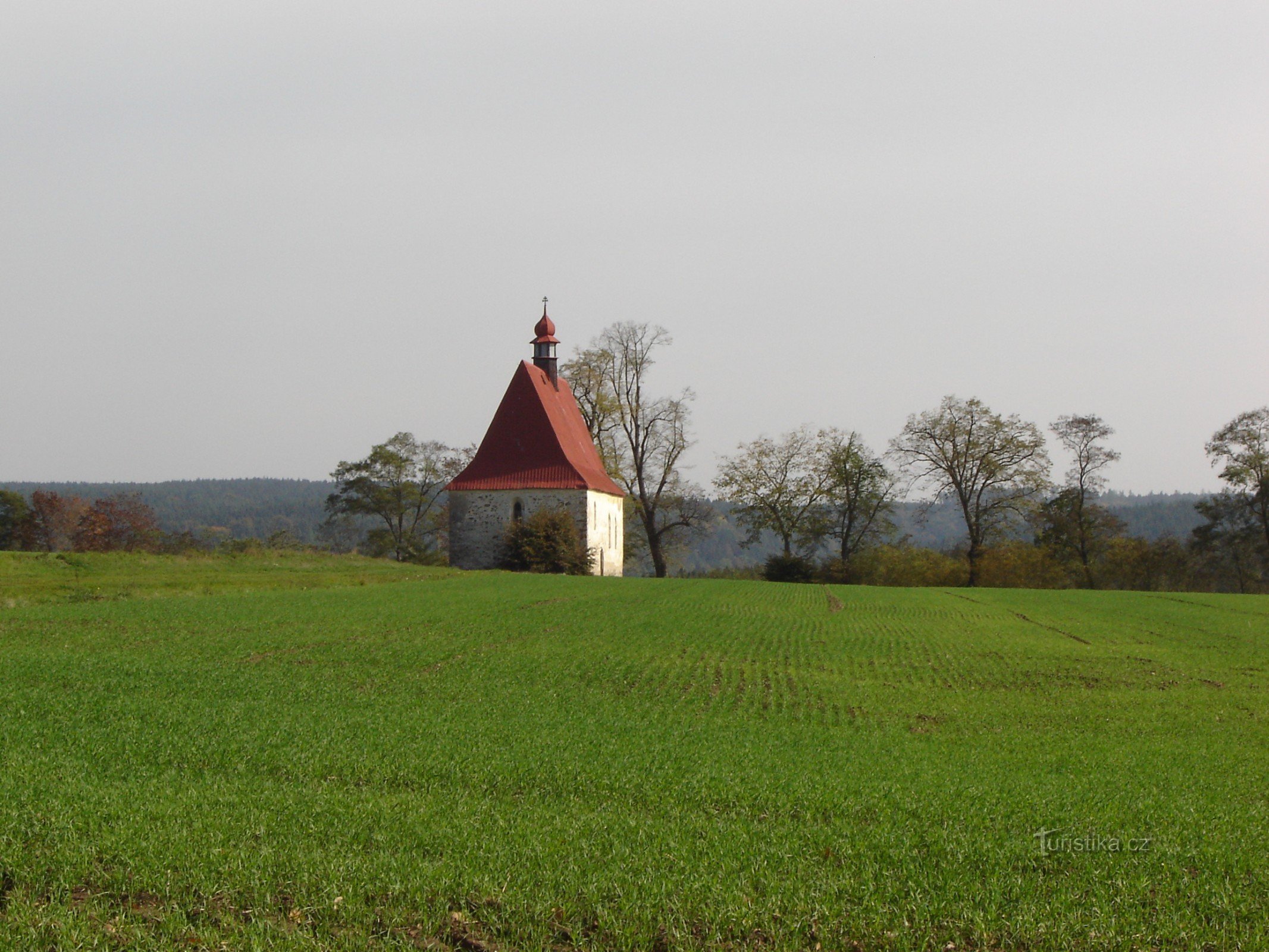 Dobronice - the church of the Virgin Mary