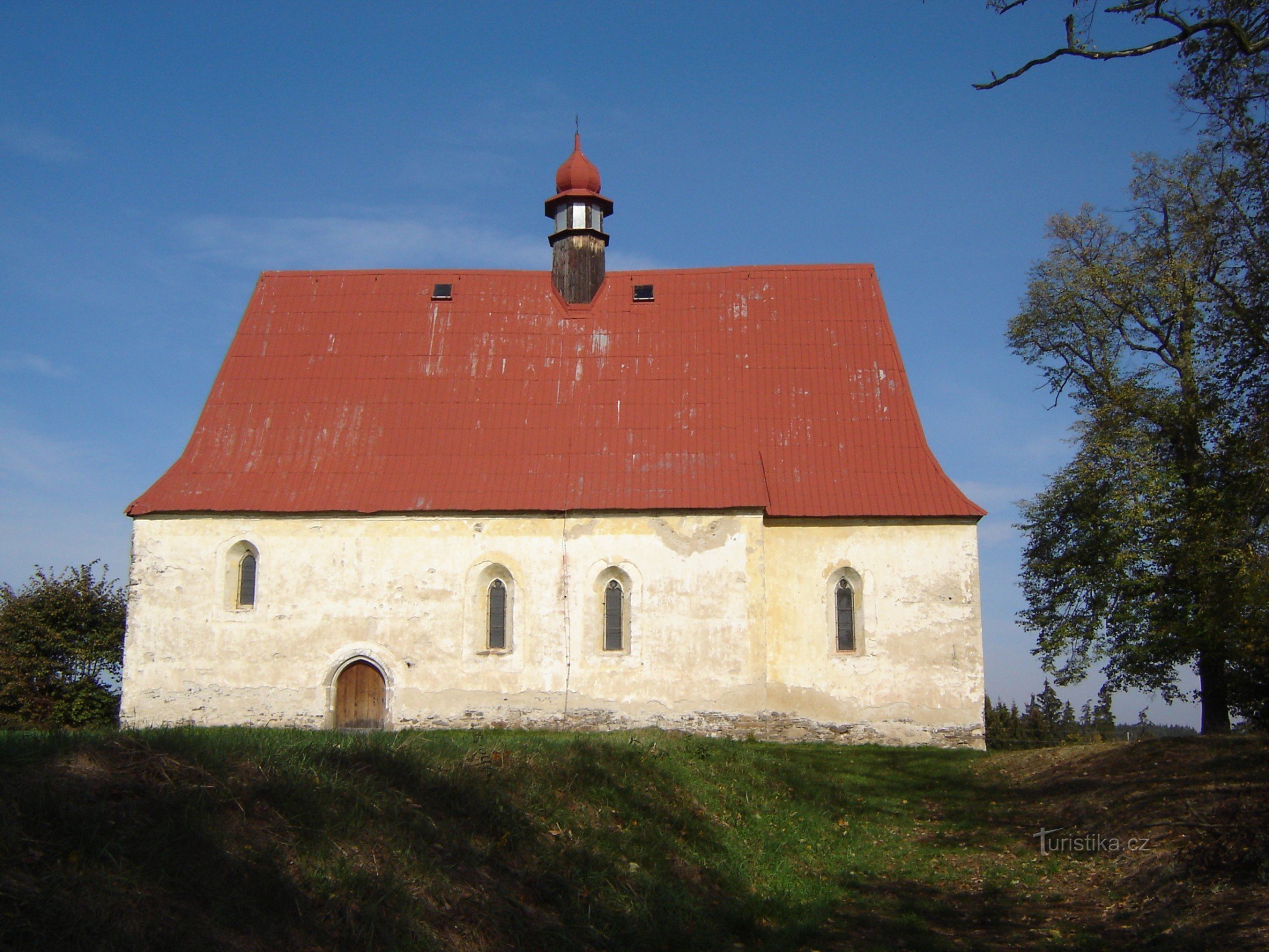 Dobronice - the church of the Virgin Mary