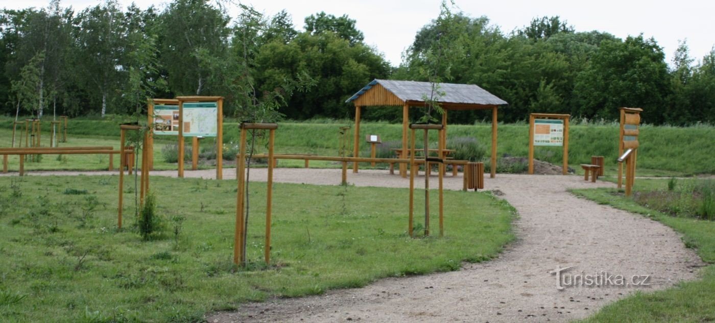 Dobšice - Cycling-tourist rest area
