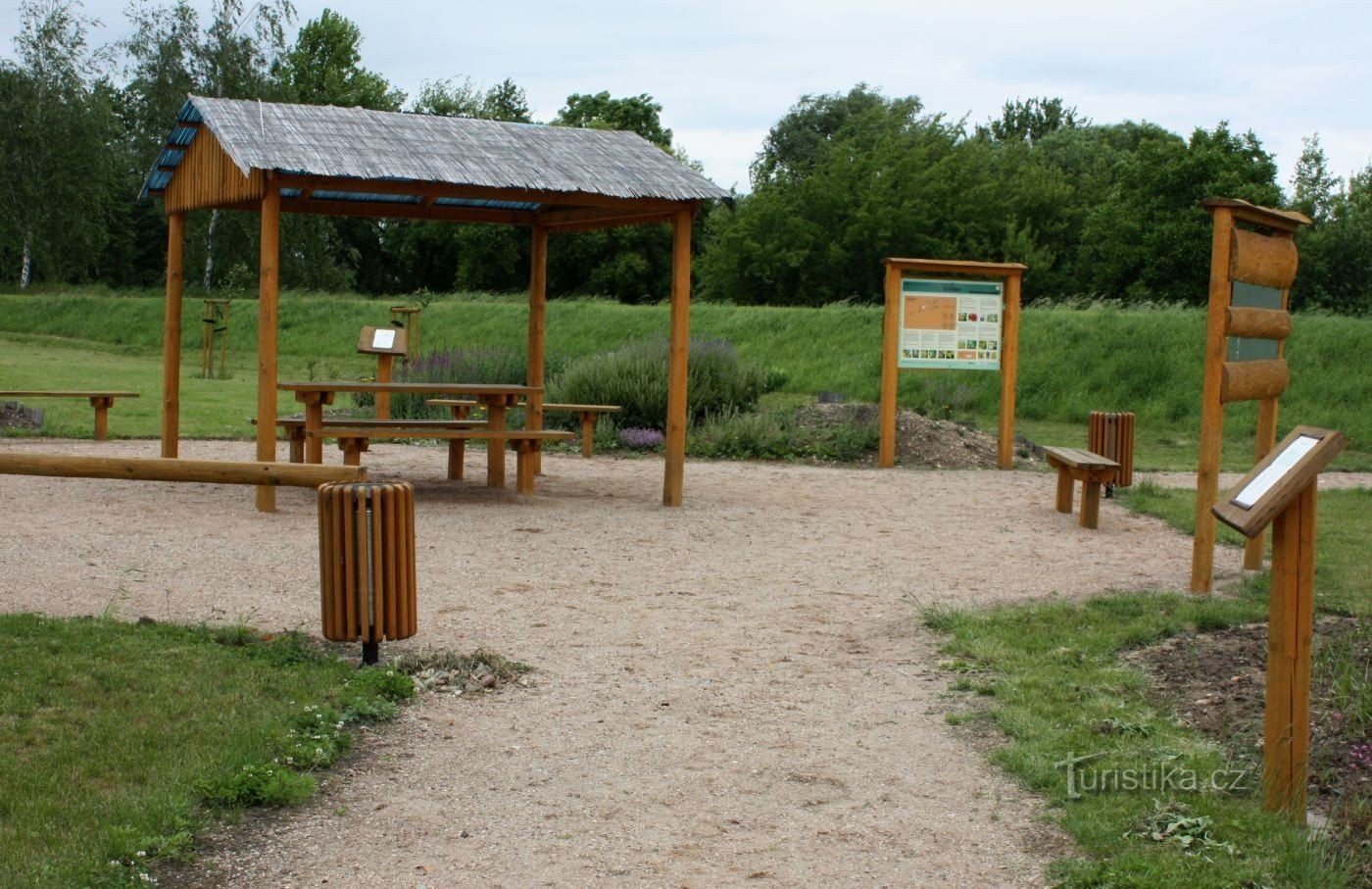 Dobšice - Cycling-tourist rest area