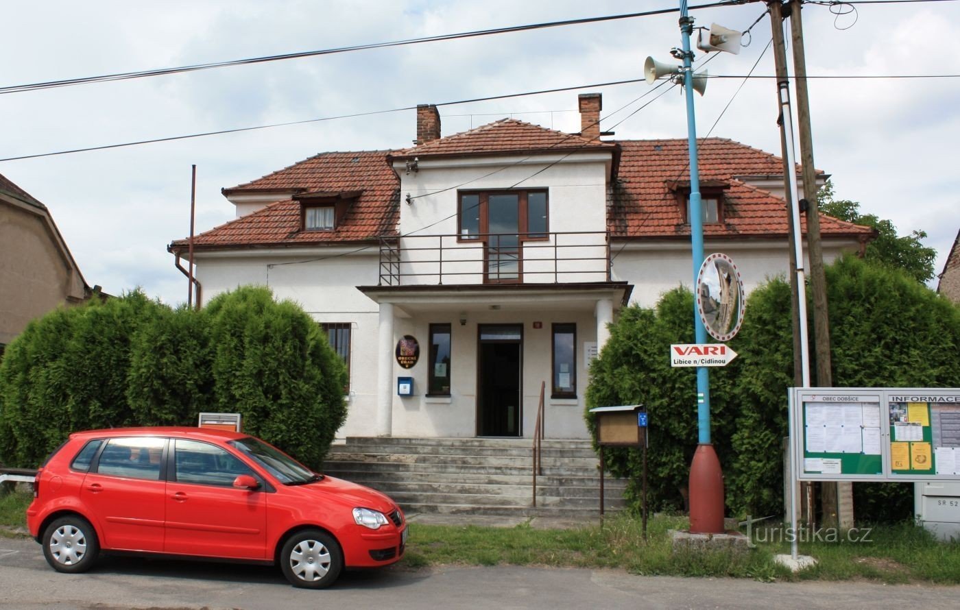 Dobšice nad Cidlinou - ufficio municipale