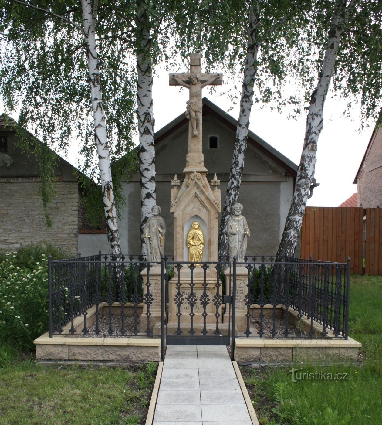 Dobšice nad Cidlinou - Monument voor de Passie van God