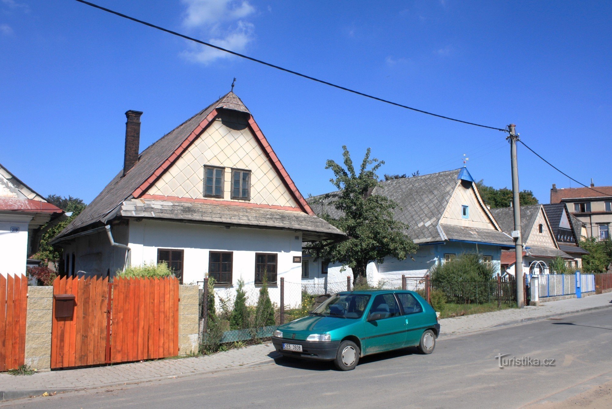 Những ngôi nhà được bảo tồn ở Podměstí