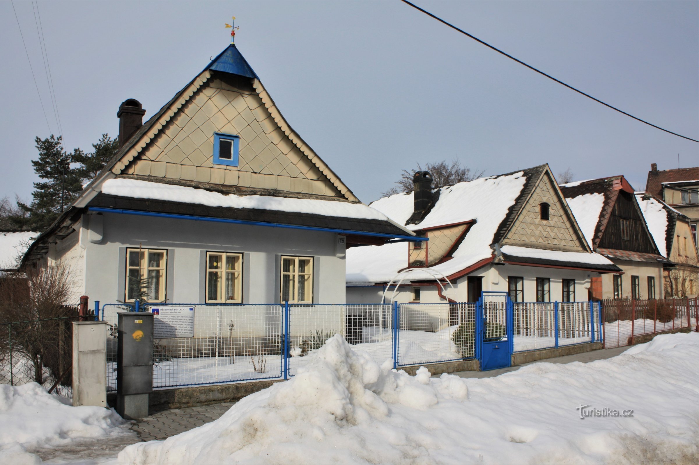 Maisons préservées à Podměstí