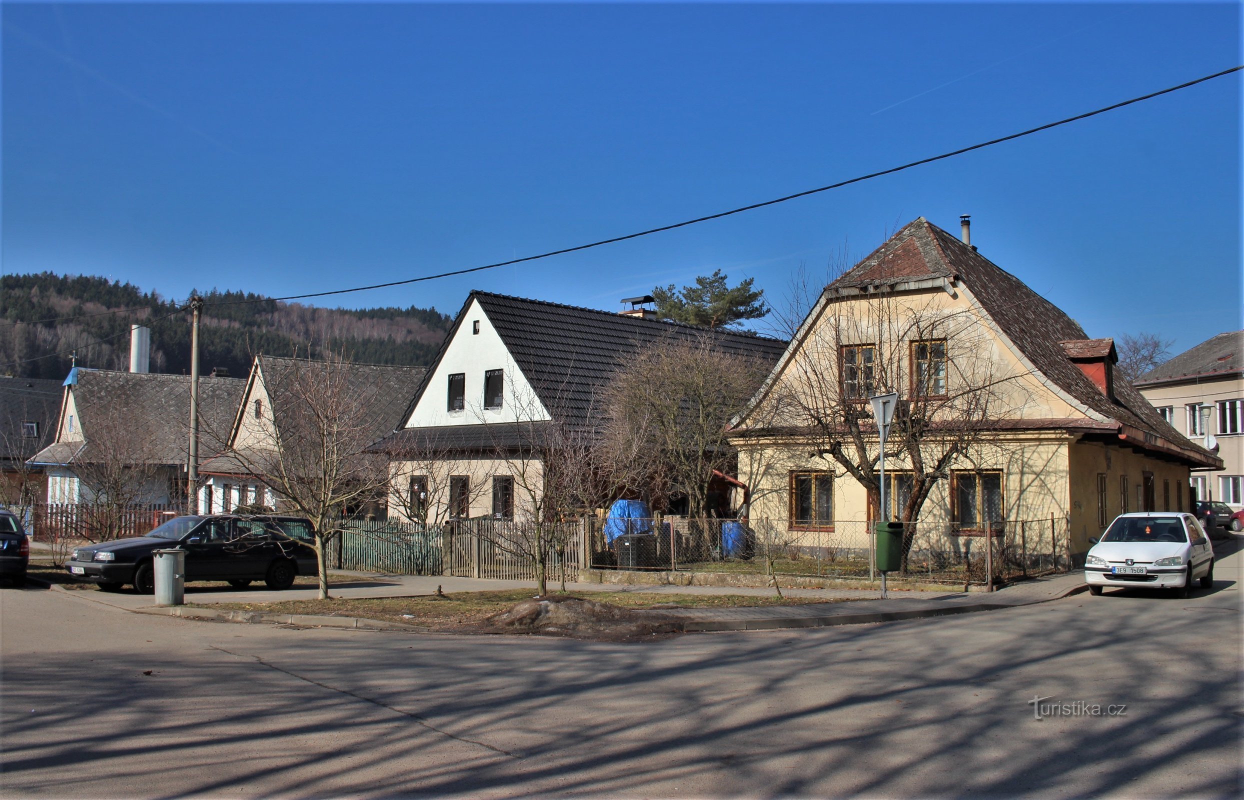 Những ngôi nhà được bảo tồn ở Podměstí