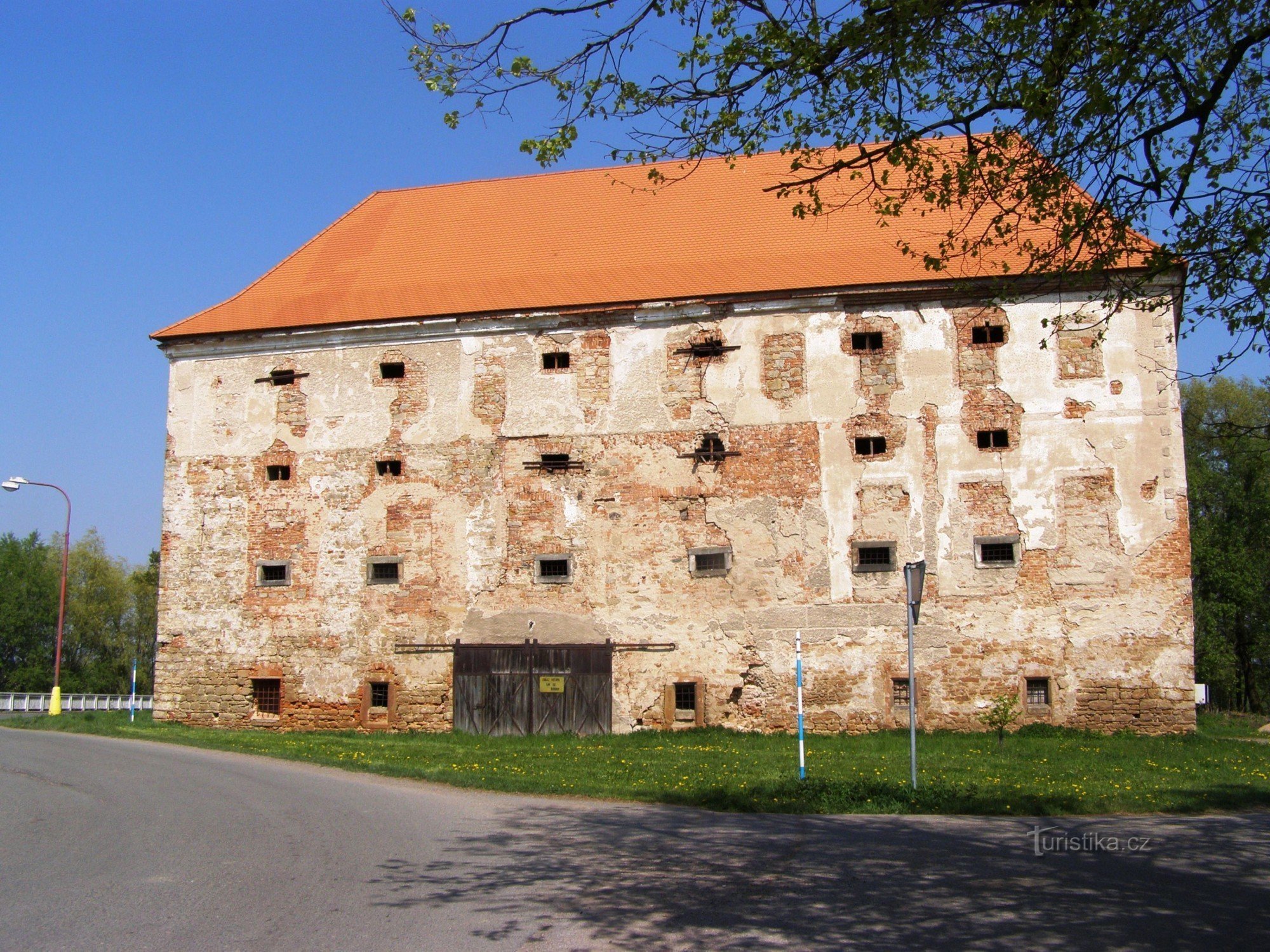 Dohalice - ancienne forteresse - grenier