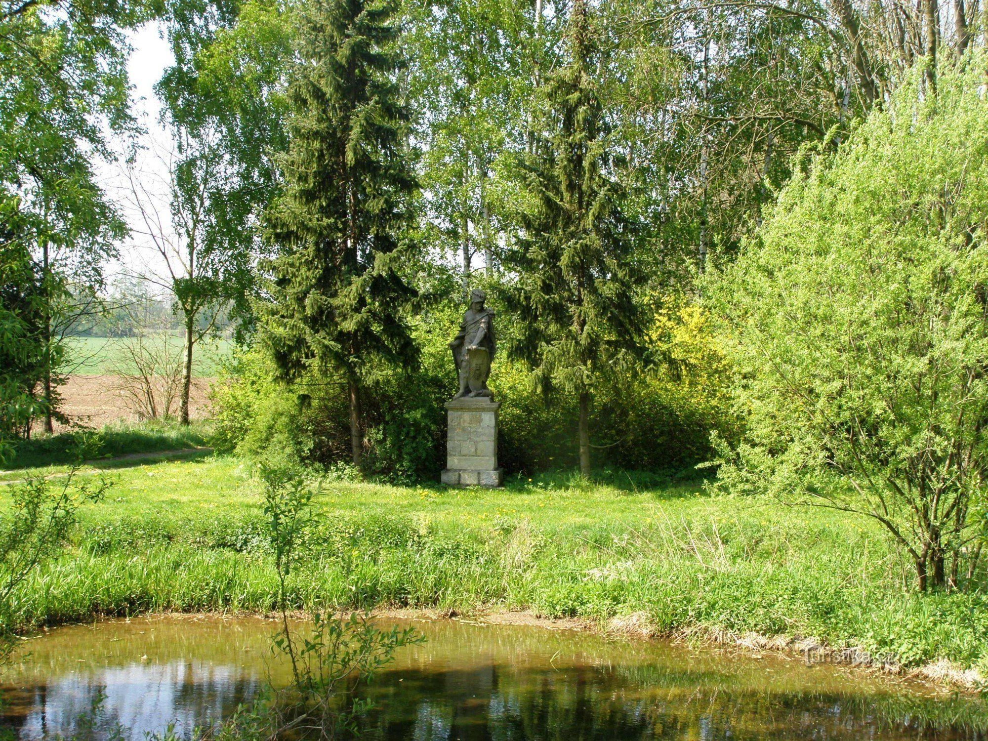 Dohalice - statue de Persée