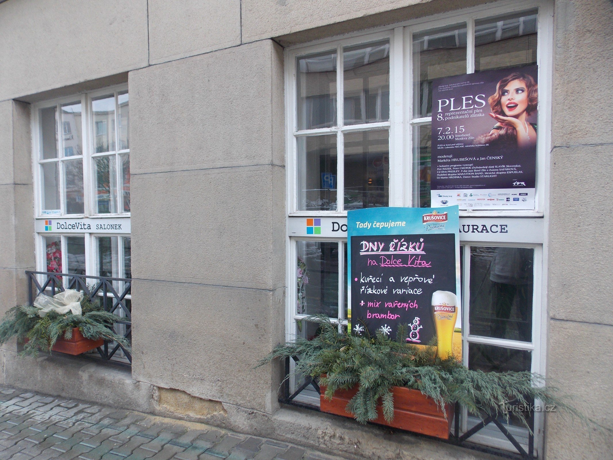 DolceVita - restaurang, café, bar med en touch av Italien i Zlín