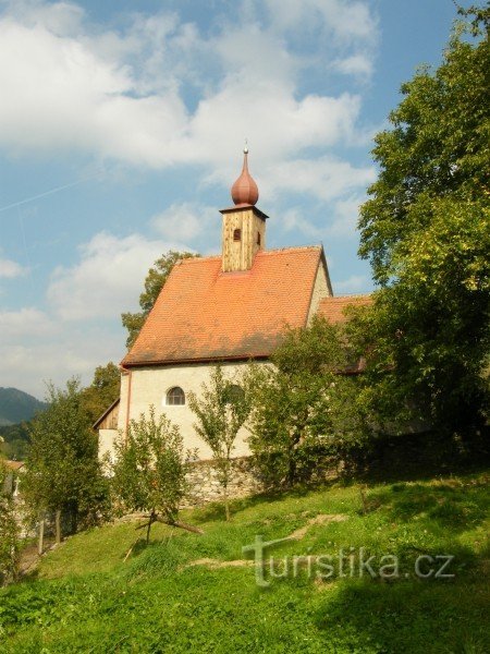 Dolní Čepi - kerk van St. Wenceslas