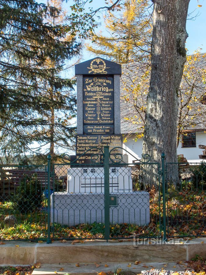 Долни Гедеч – памятник Первой мировой войне