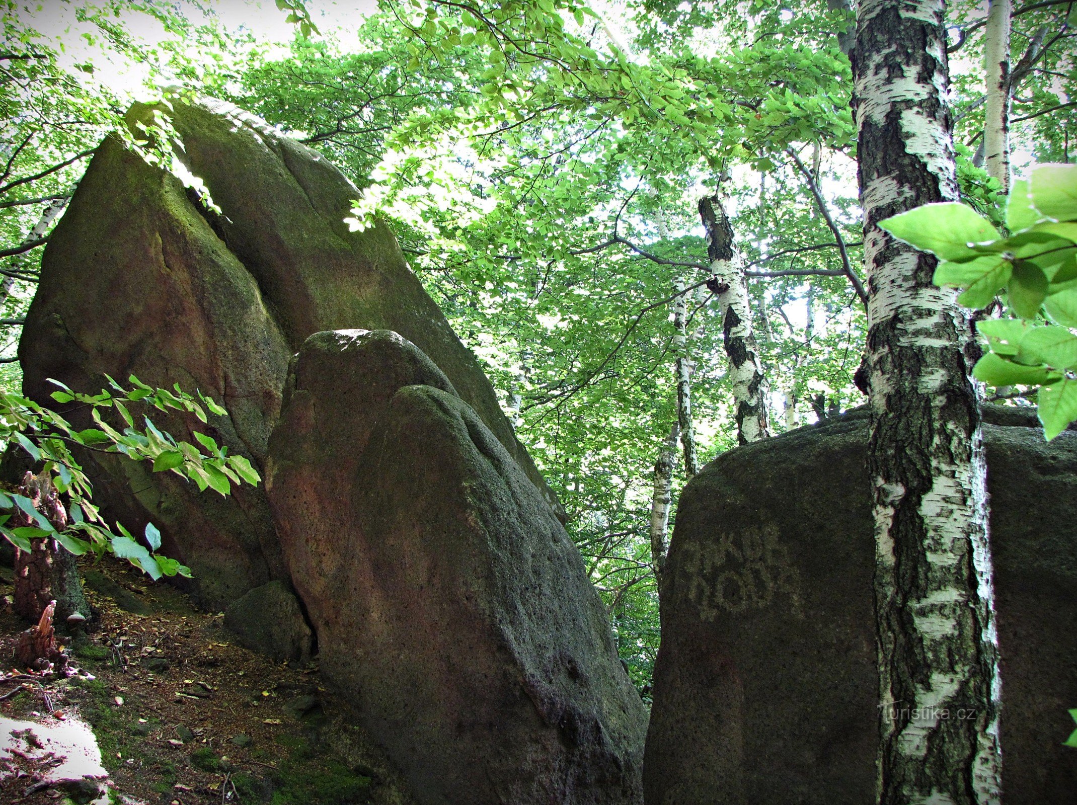 Rocce inferiori di Komín