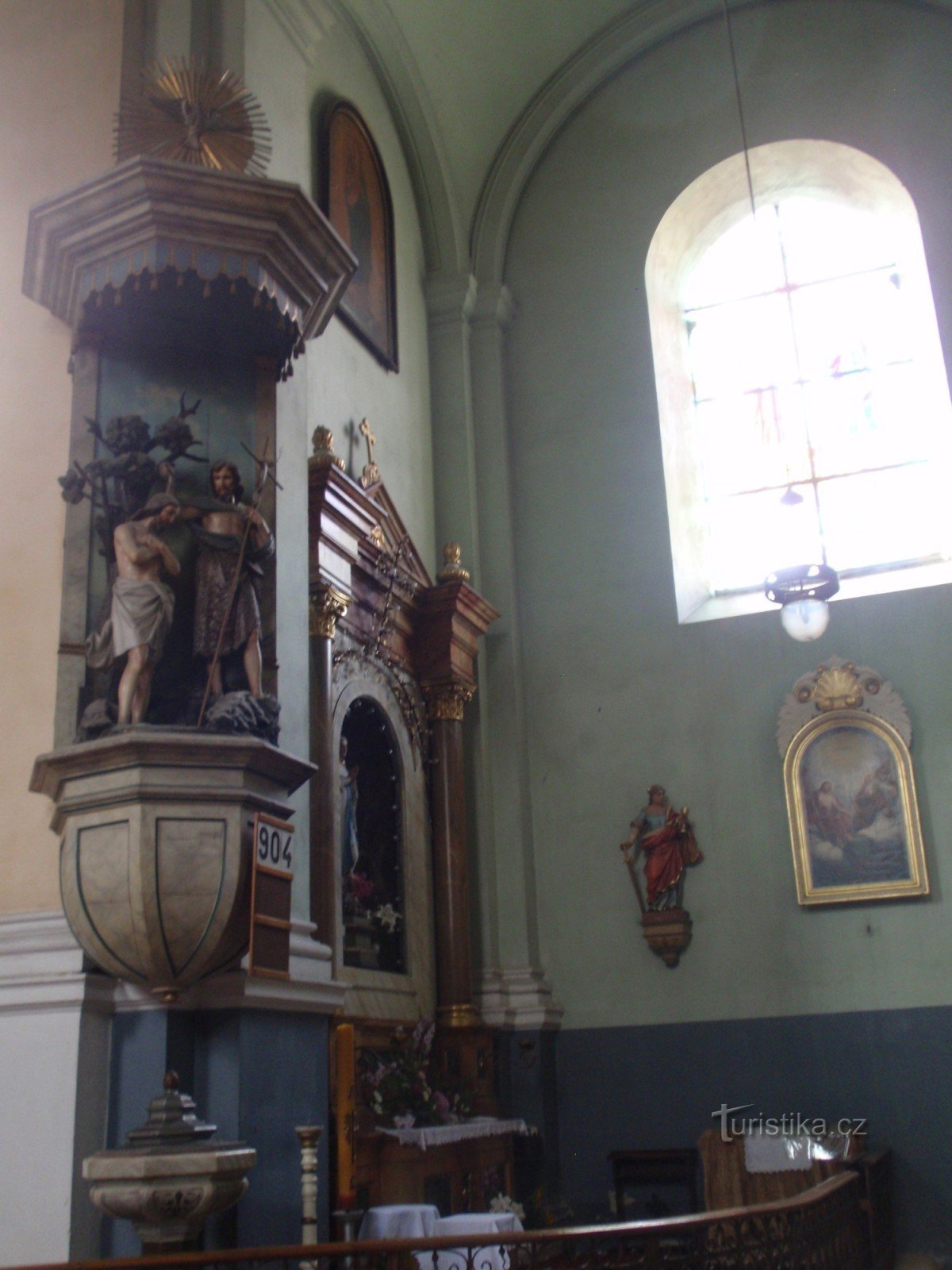Dolní Kounice, biserica Sf. Petru și Pavel - interior