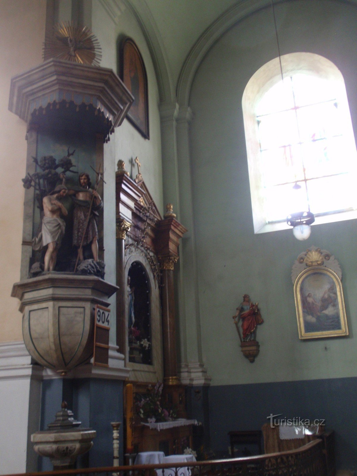 Dolní Kounice, church of St. Peter and Paul - interior