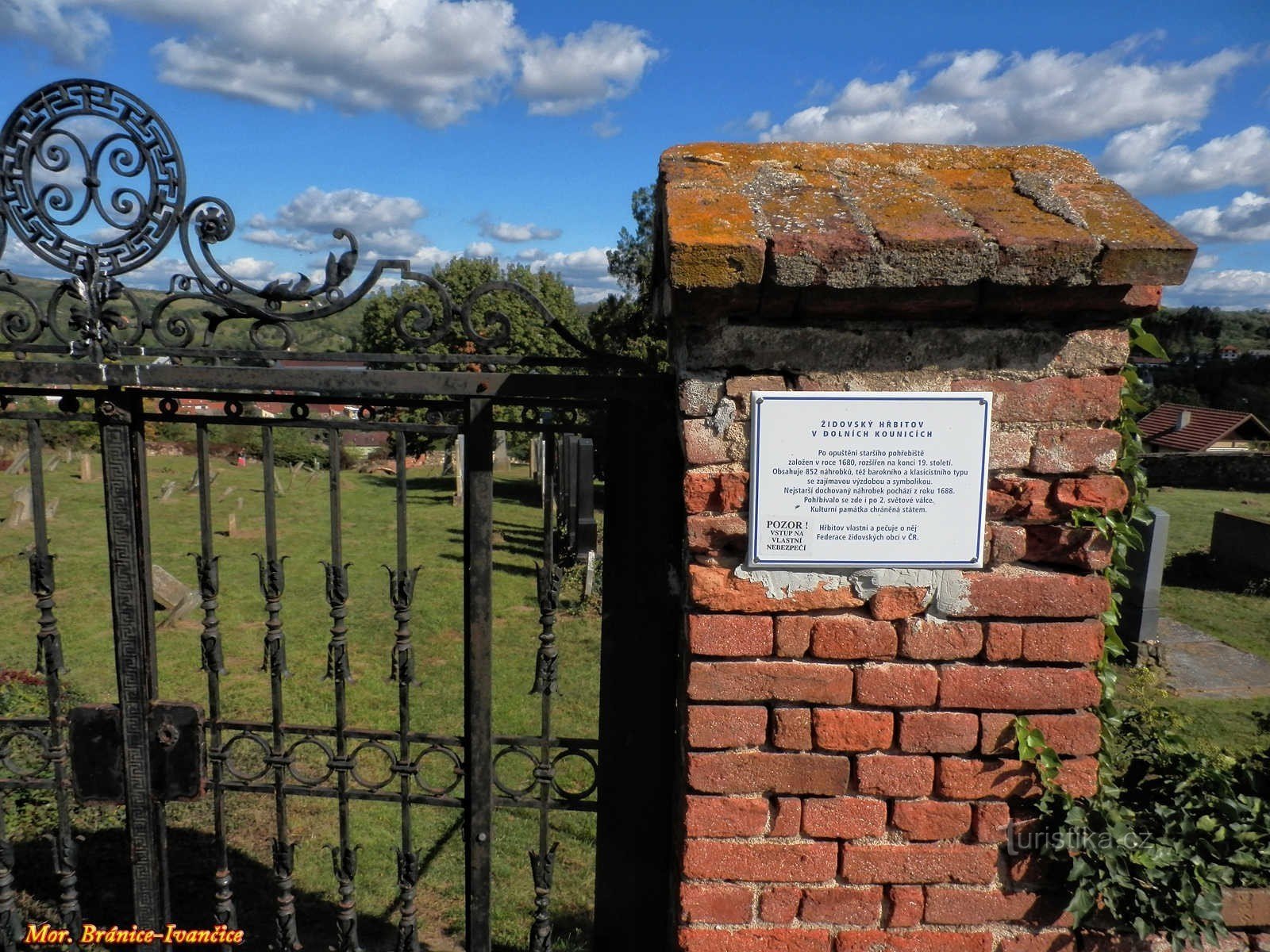 Dolní Kounice - cimitirul evreiesc