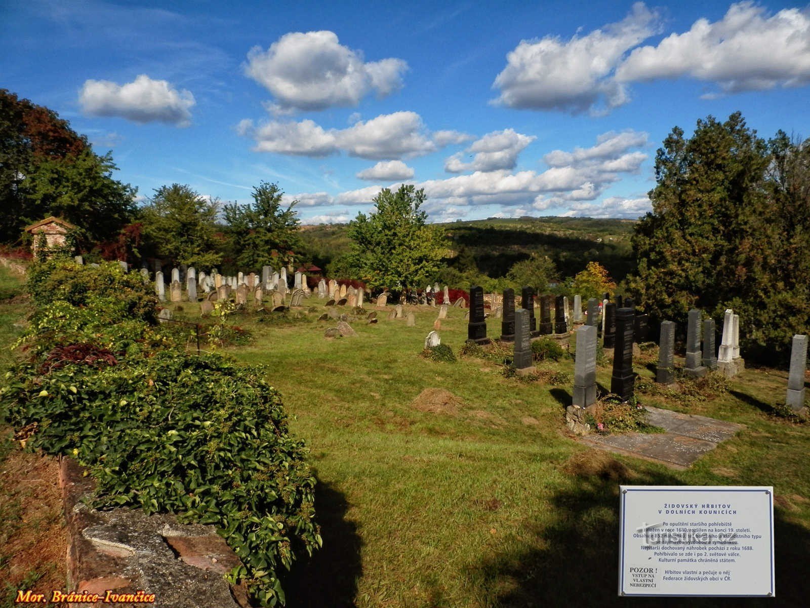 Dolní Kounice - cimitirul evreiesc