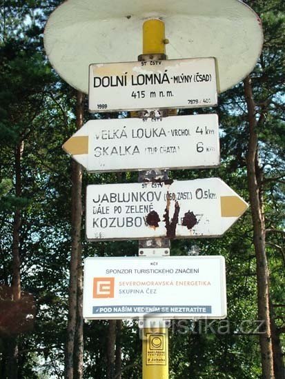 Dolna Łomna - młyny