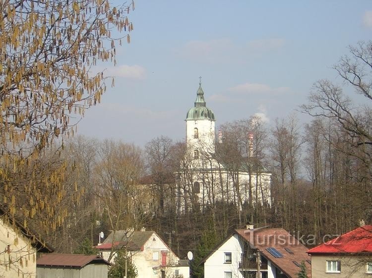 Dolní Lutyně - kyrkan St. Johannes Döparen