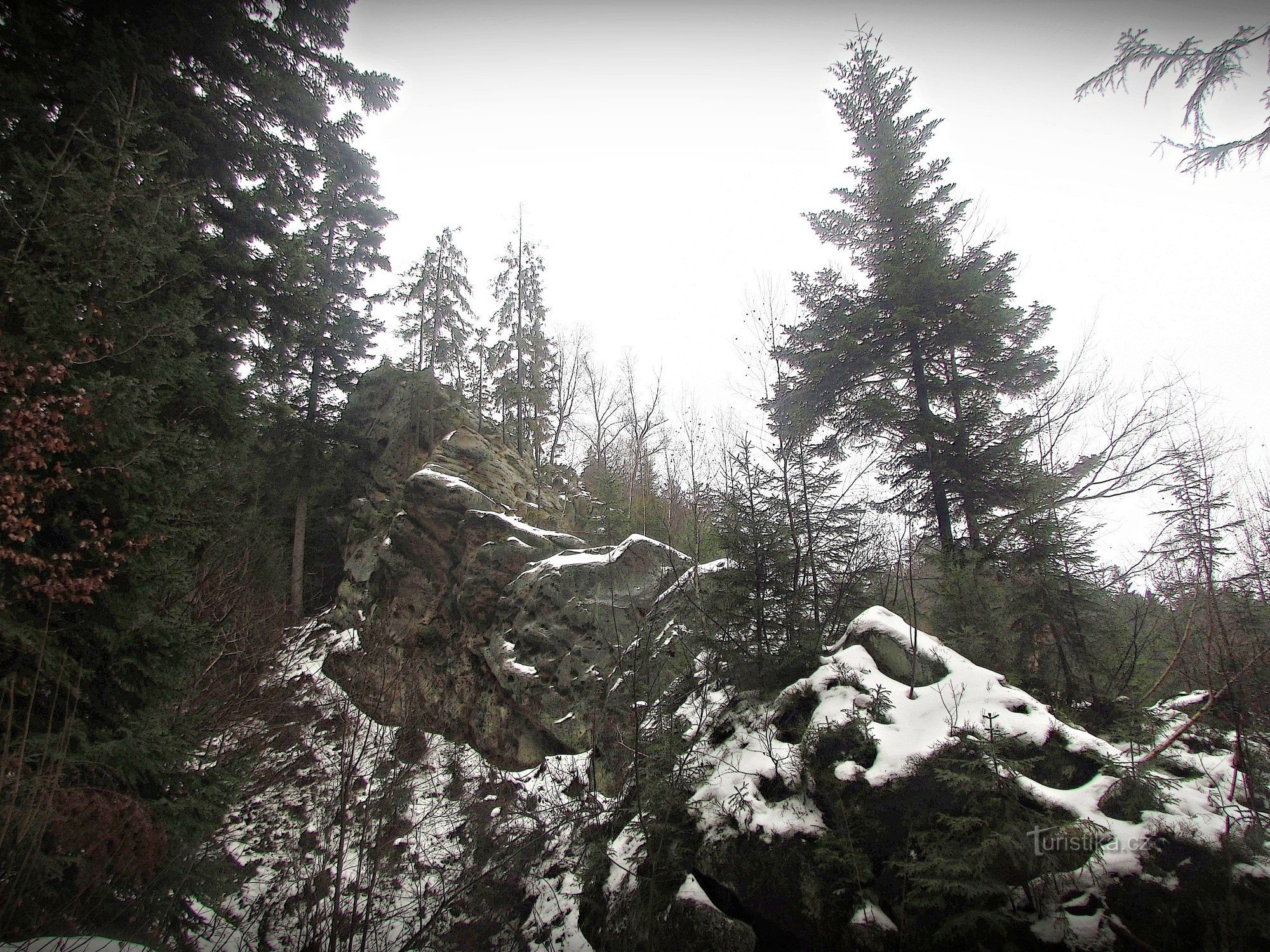 Untere Felsen heute