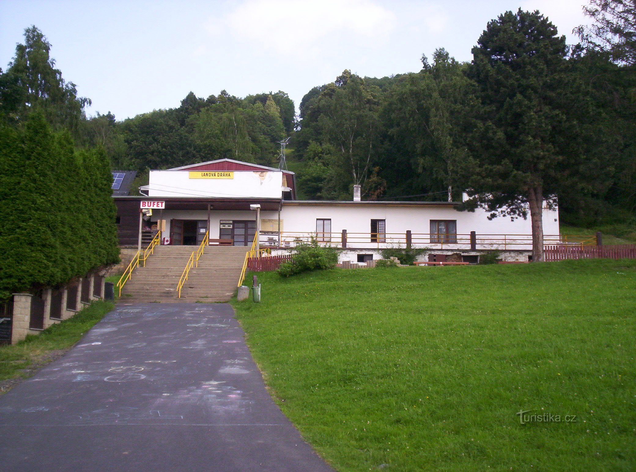 station inférieure du téléphérique