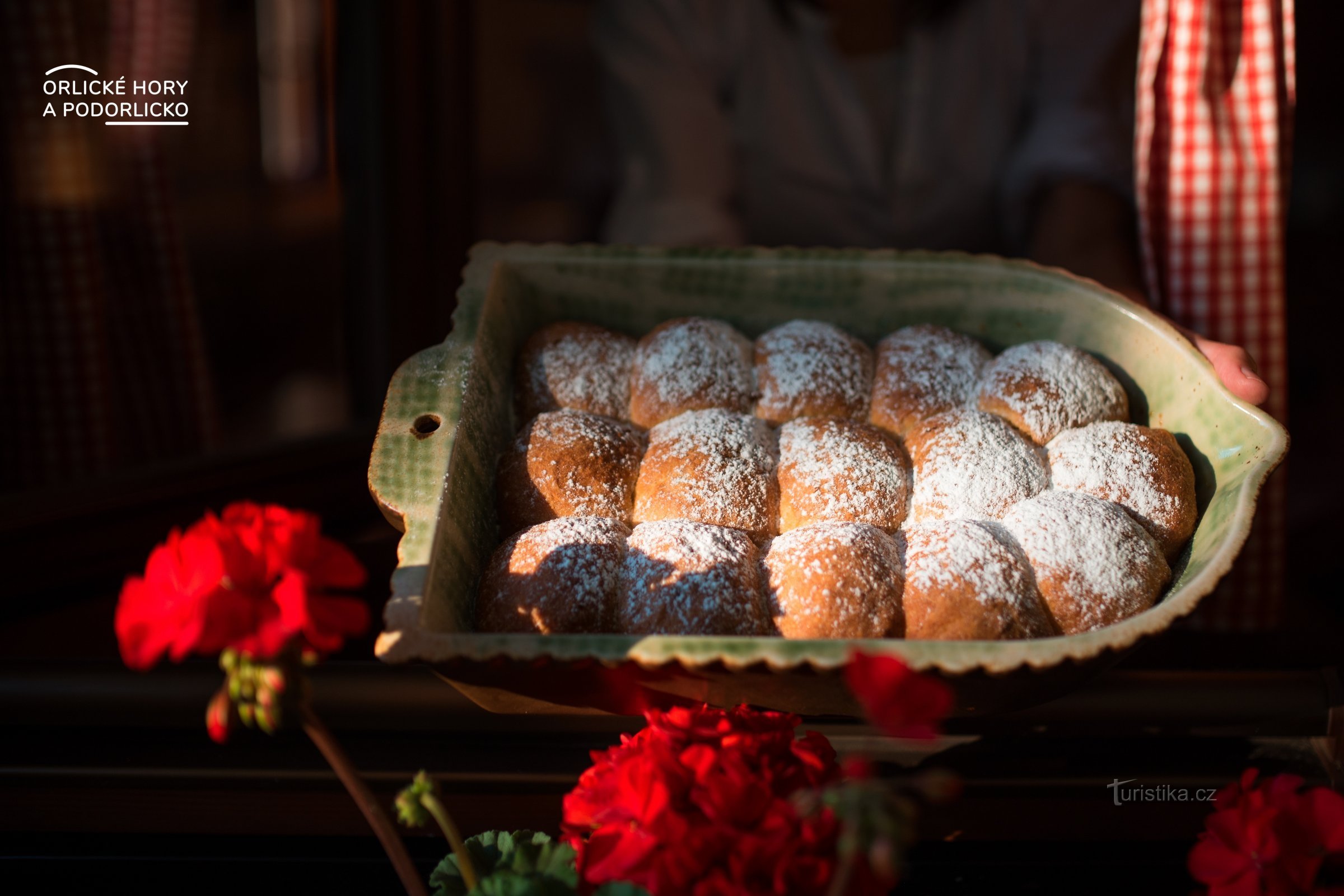 Pãezinhos caseiros de Kozí chlívku de Deštné