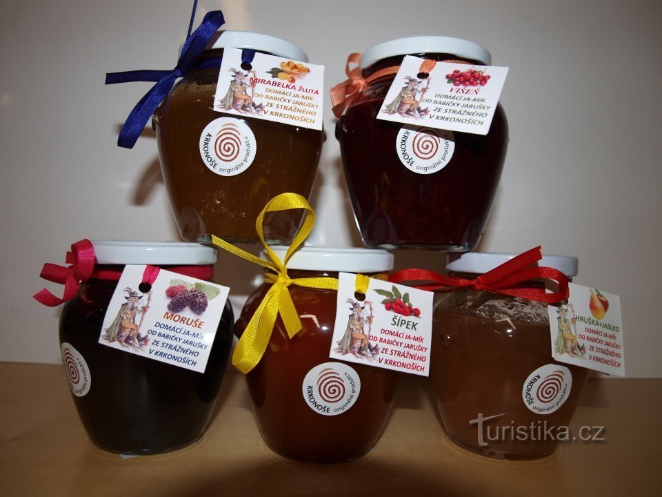 Jam-mík maison de grand-mère Jaruška de Strážné