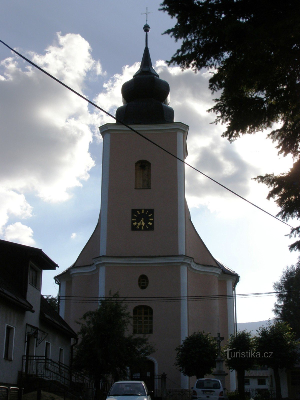 Domašov - kostel sv. Jana Křtitele