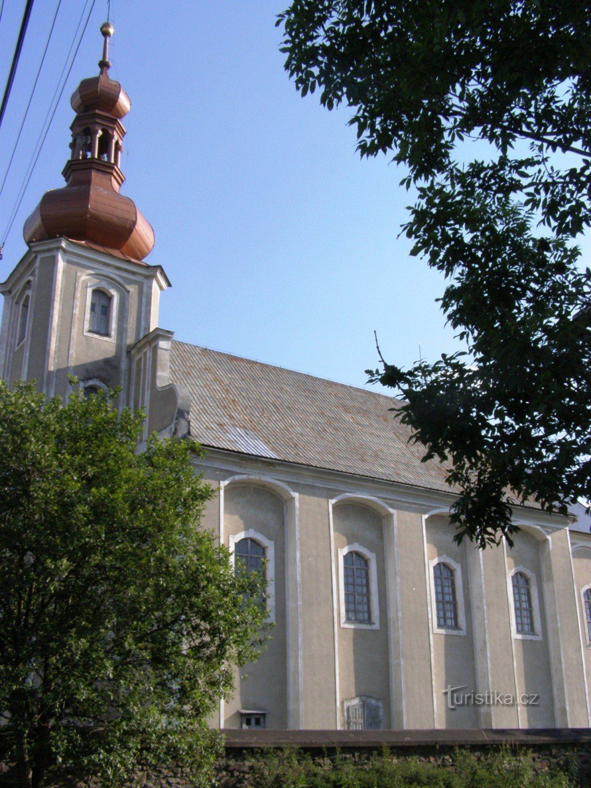 Domašov - Pyhän Nikolauksen kirkko Tomas