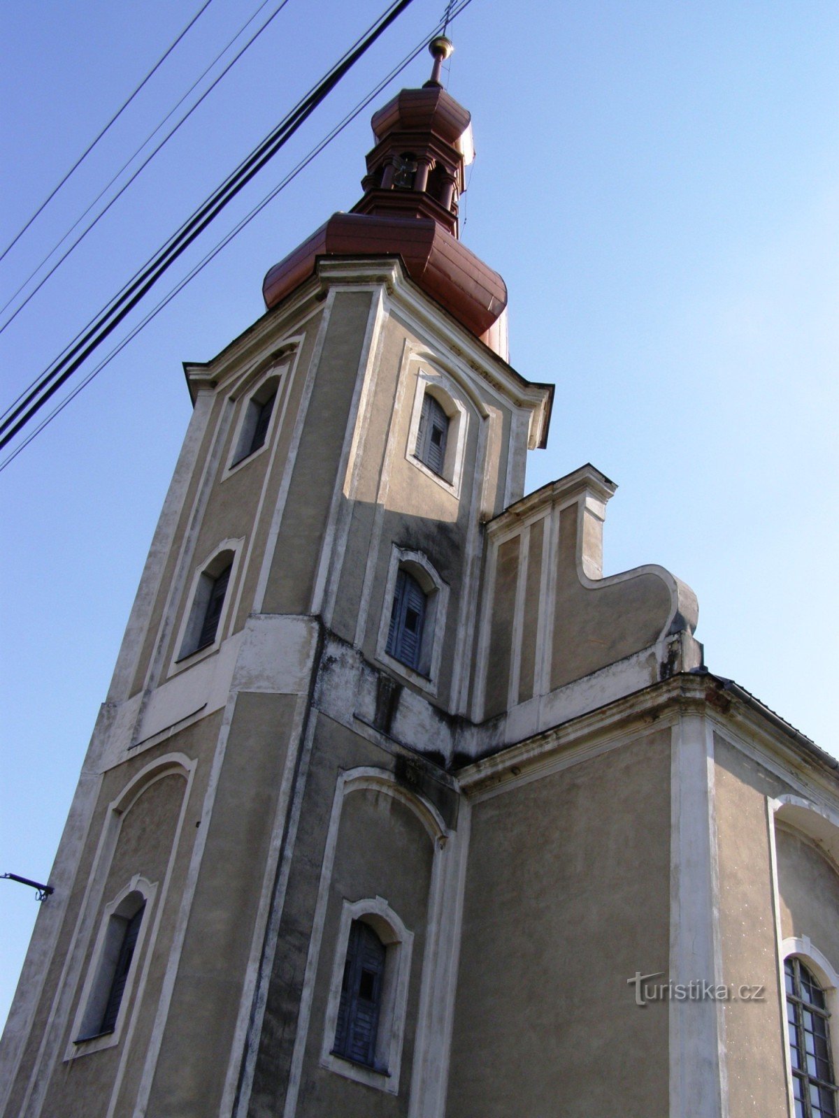 Domašov - Pyhän Nikolauksen kirkko Tomas