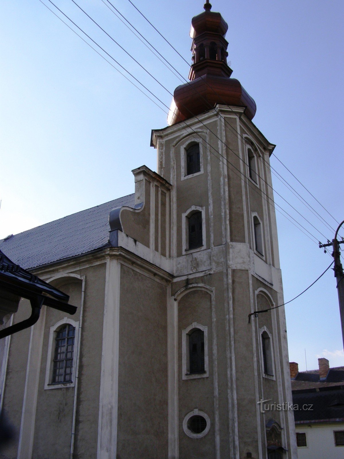 Domašov - Iglesia de St. Tomás