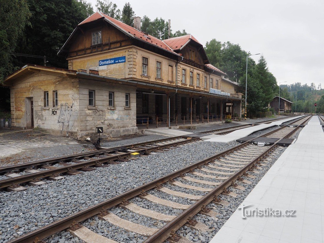 Domašov và Bystřicí