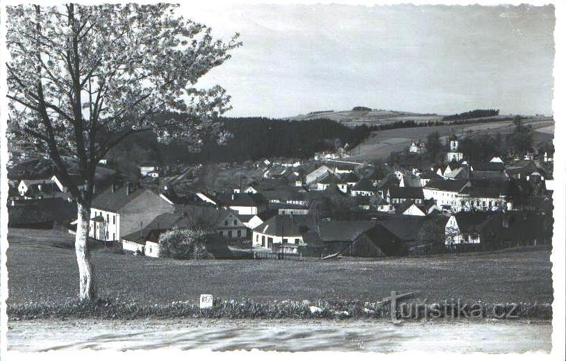 Domašov nad Bystřicí-Domstadtl-1936-collezione: Ulrych Mir.