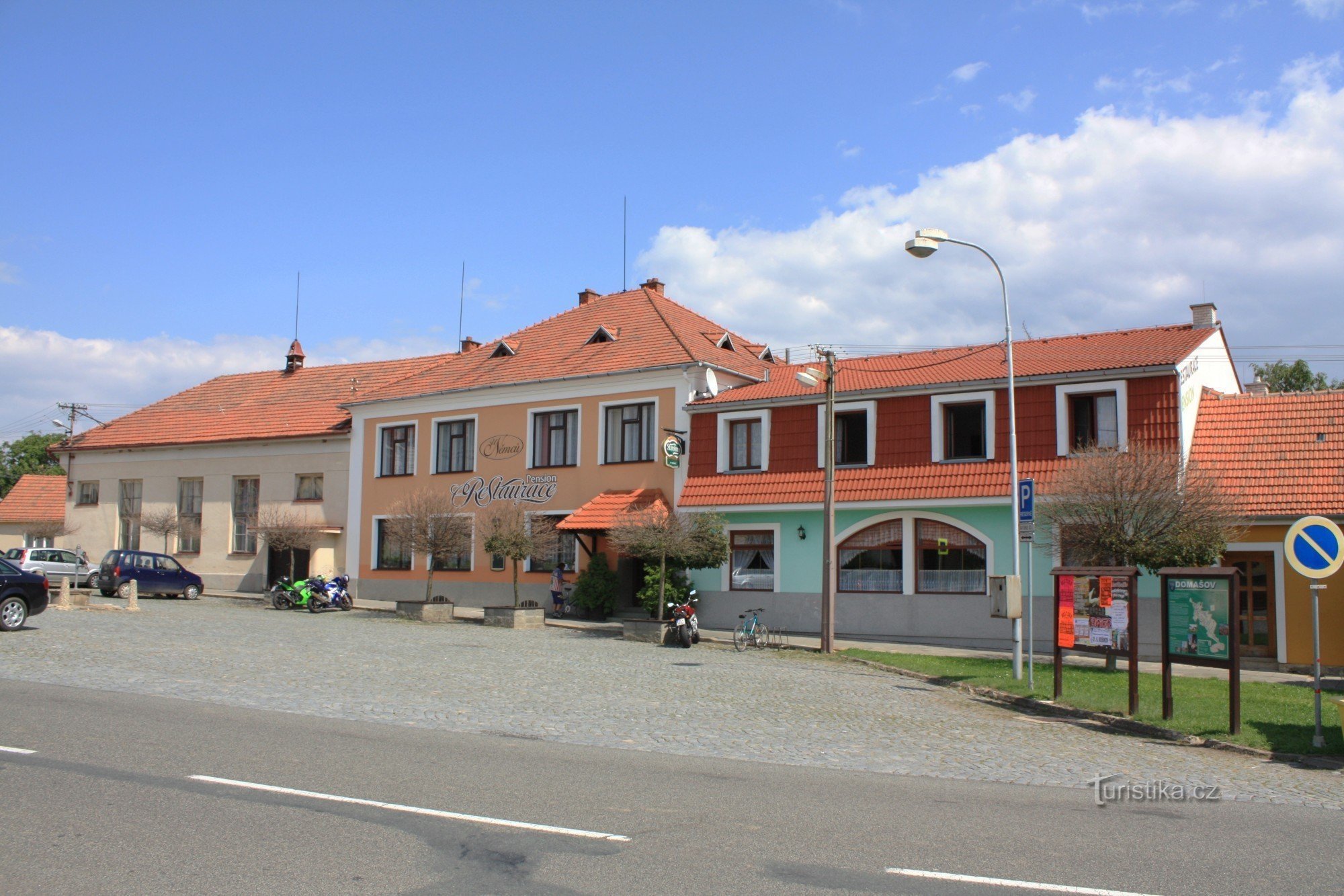 Domašov - square