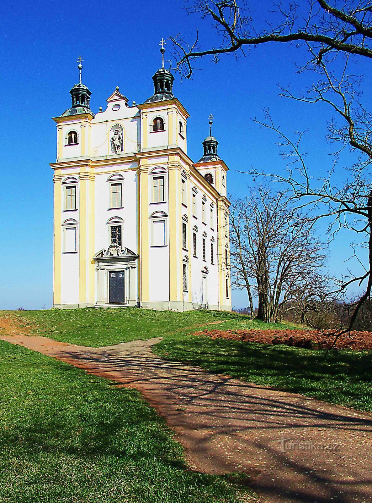 Dominant of Moravský Krumlov - chapel of St. Floriana