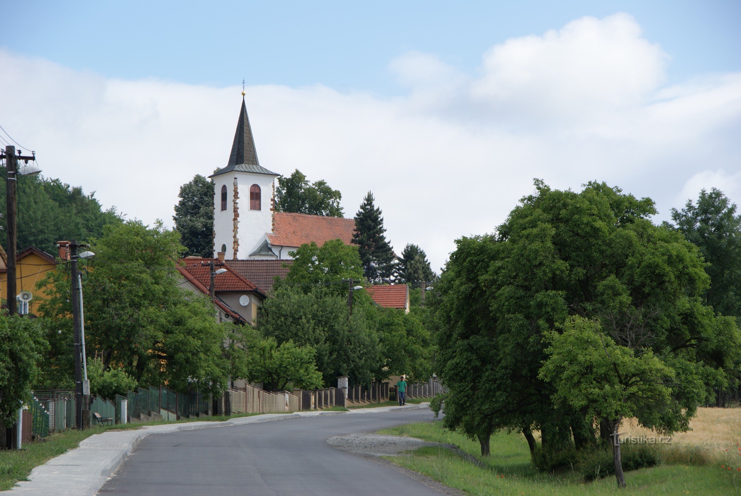 Dominante des Dorfes