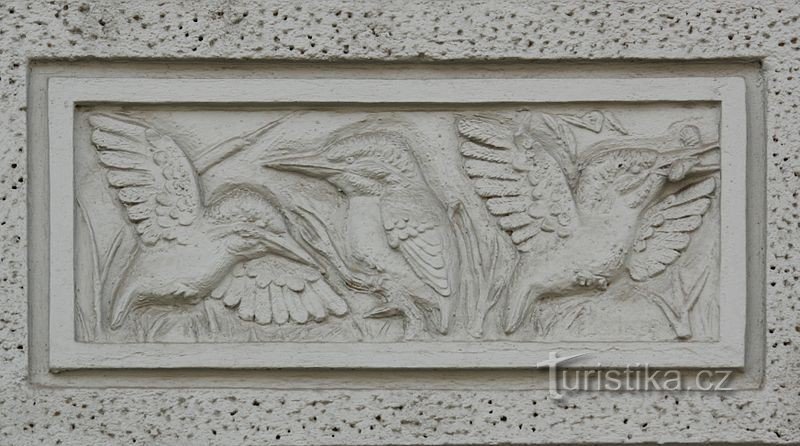 Domovní znamení na pražské Klamovce