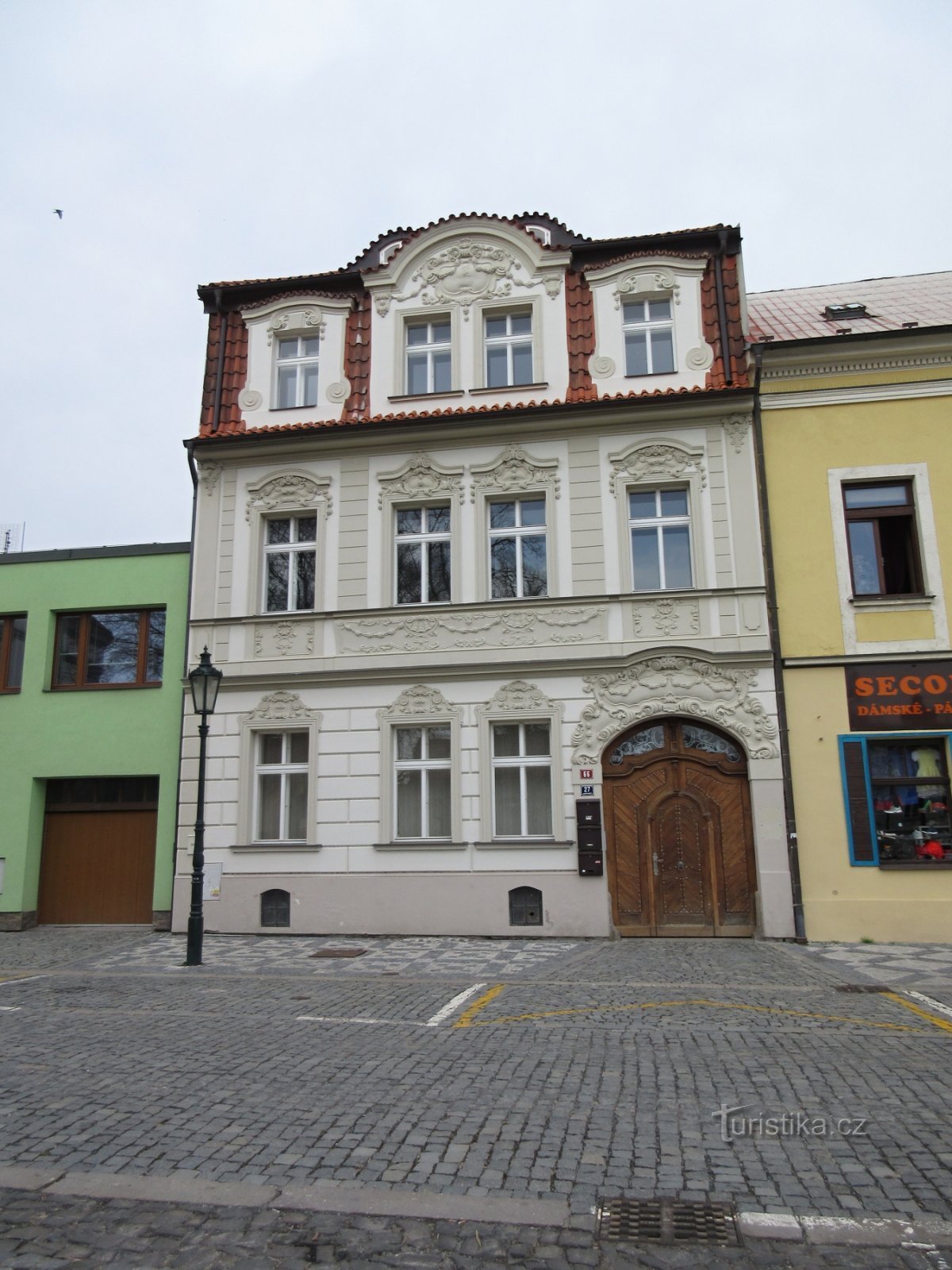 Hus på Masaryk-torget