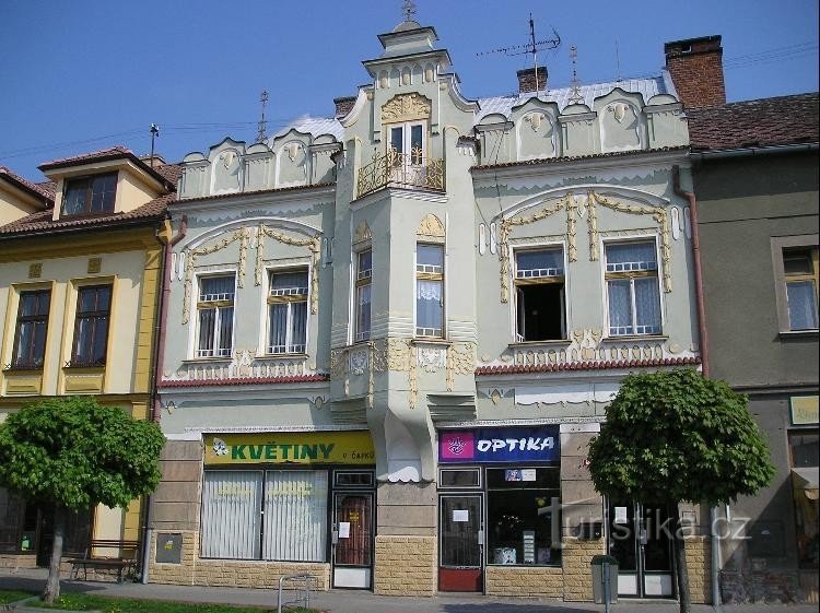 Houses on the square