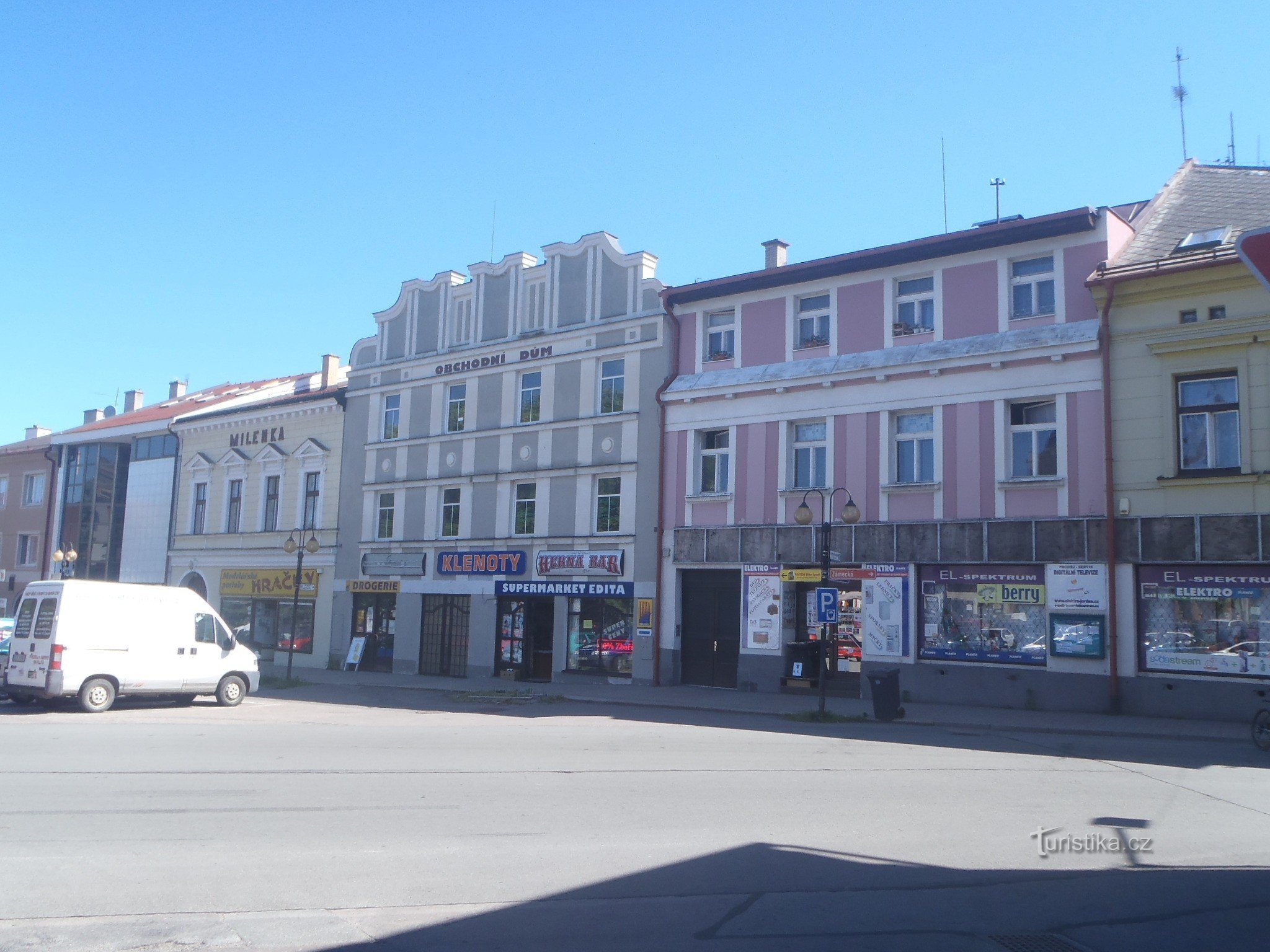 casas na praça