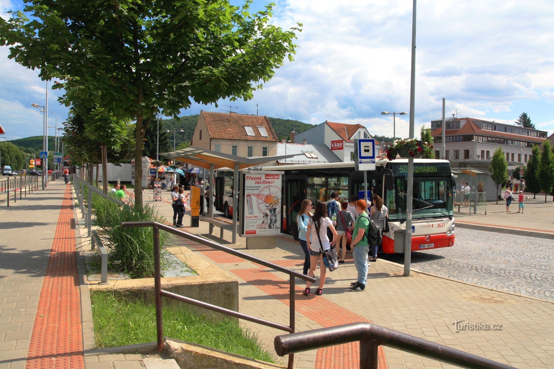 Transportterminal i Brno-Bystrec