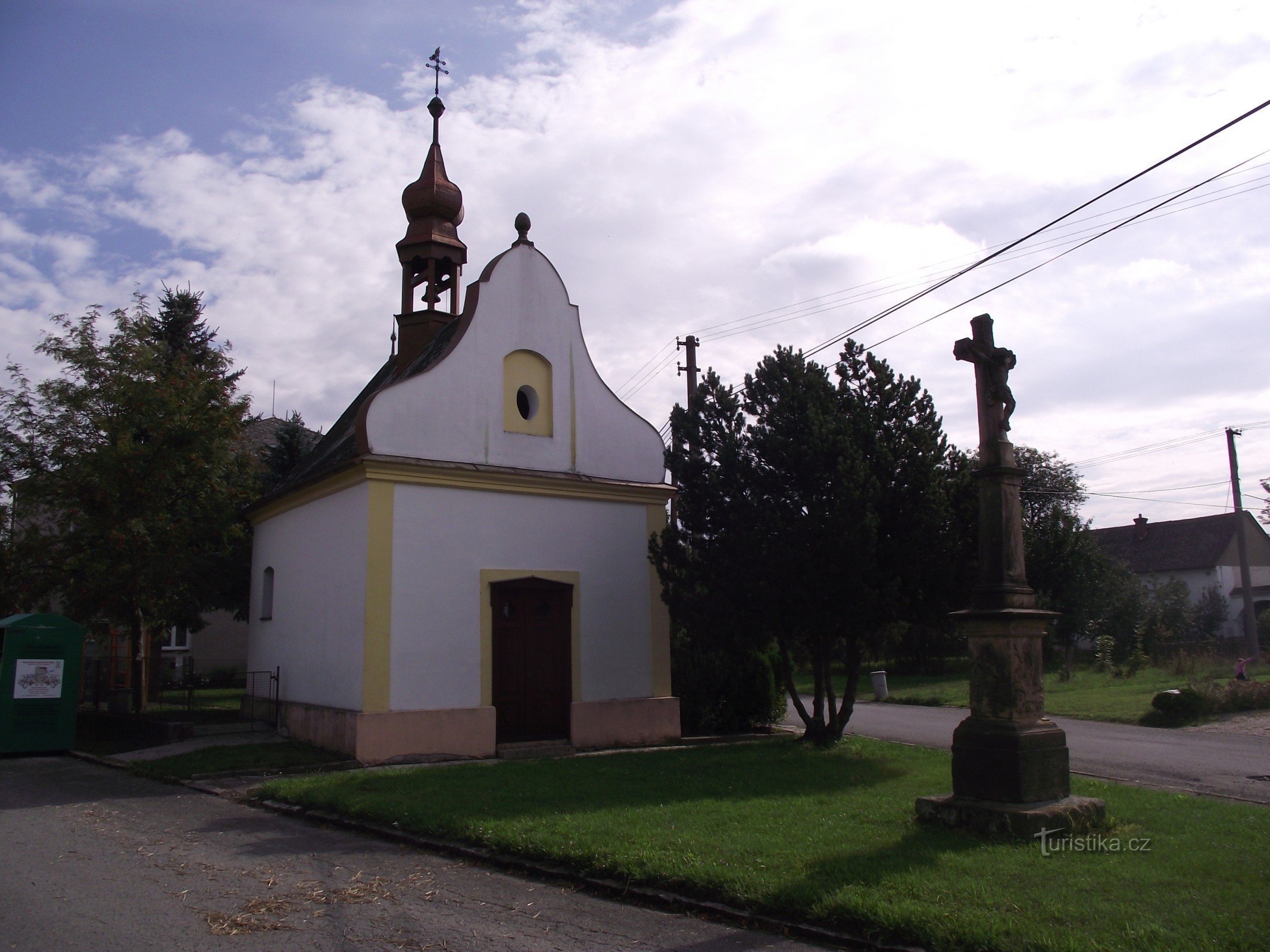 Doubravice (Moravičany) – a Szentháromság kápolna