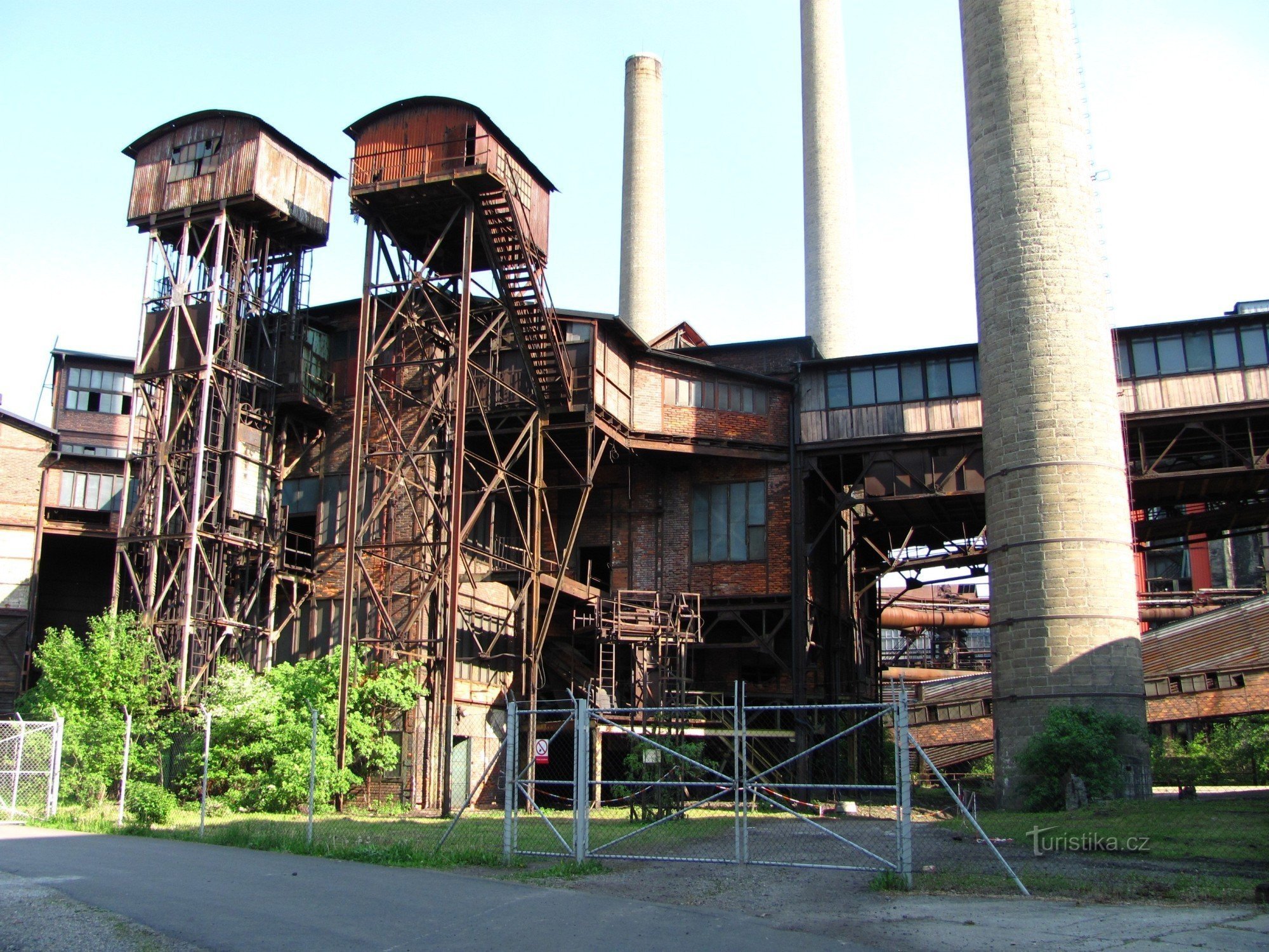 DOV - Lower Vítkovice region: NKP Důl Hlubina, High furnace No. 1 and Vítkovi coking plant