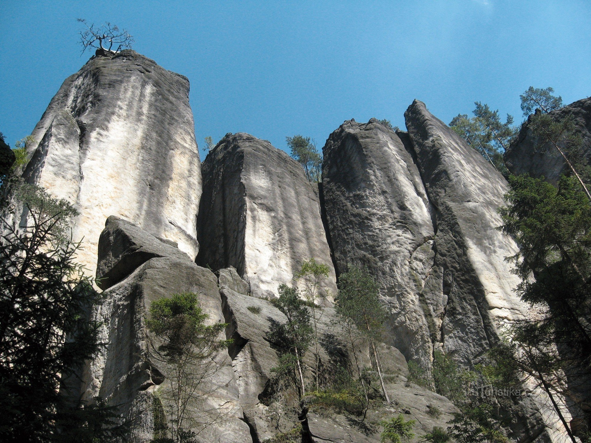 Vacaciones 08 - 3. A las rocas de Adršpašské y Teplické