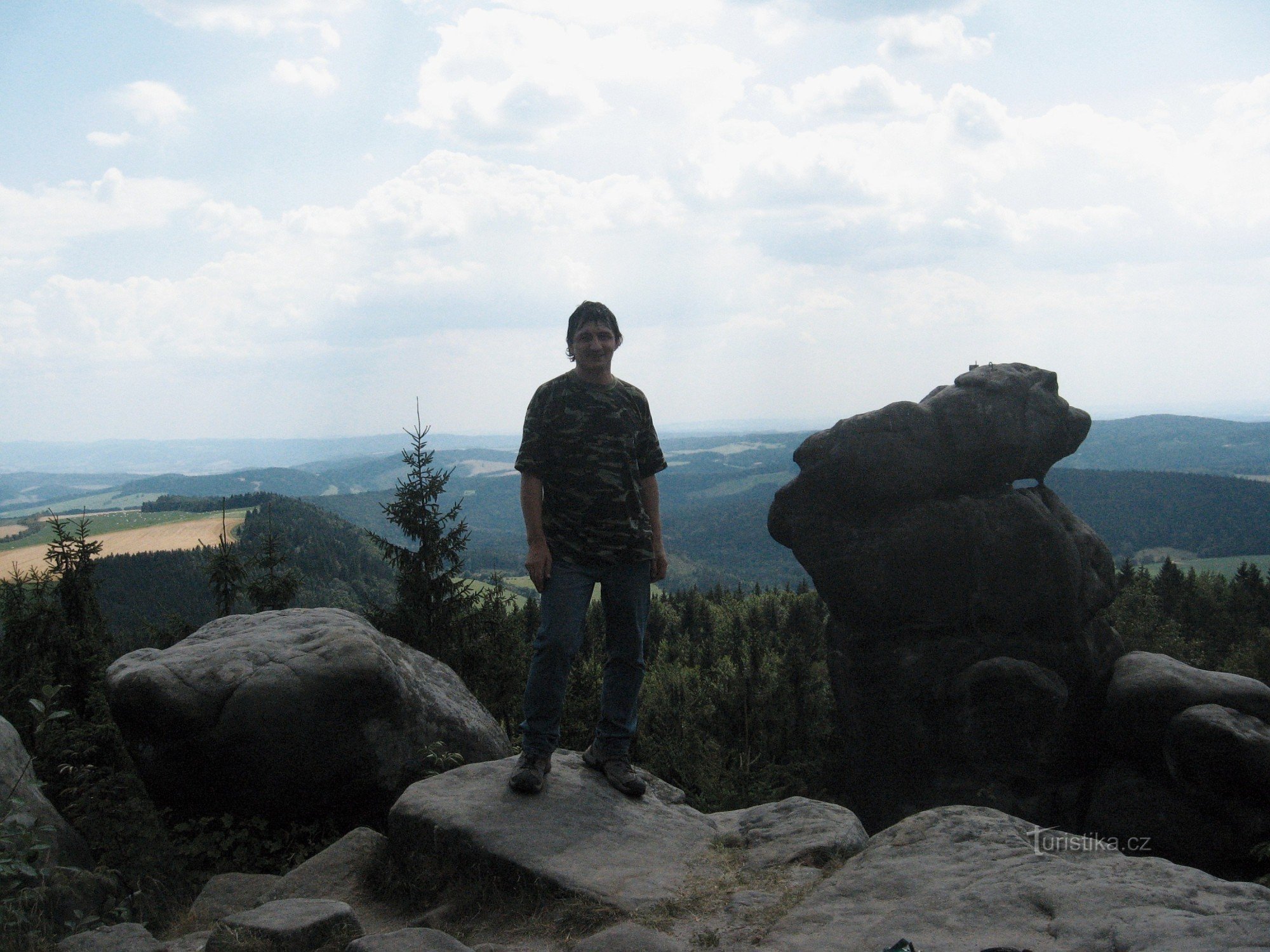 Vacaciones 08 - 6. Adršpašsko - Rocas de Teplice a Čáp y castillo de Skály