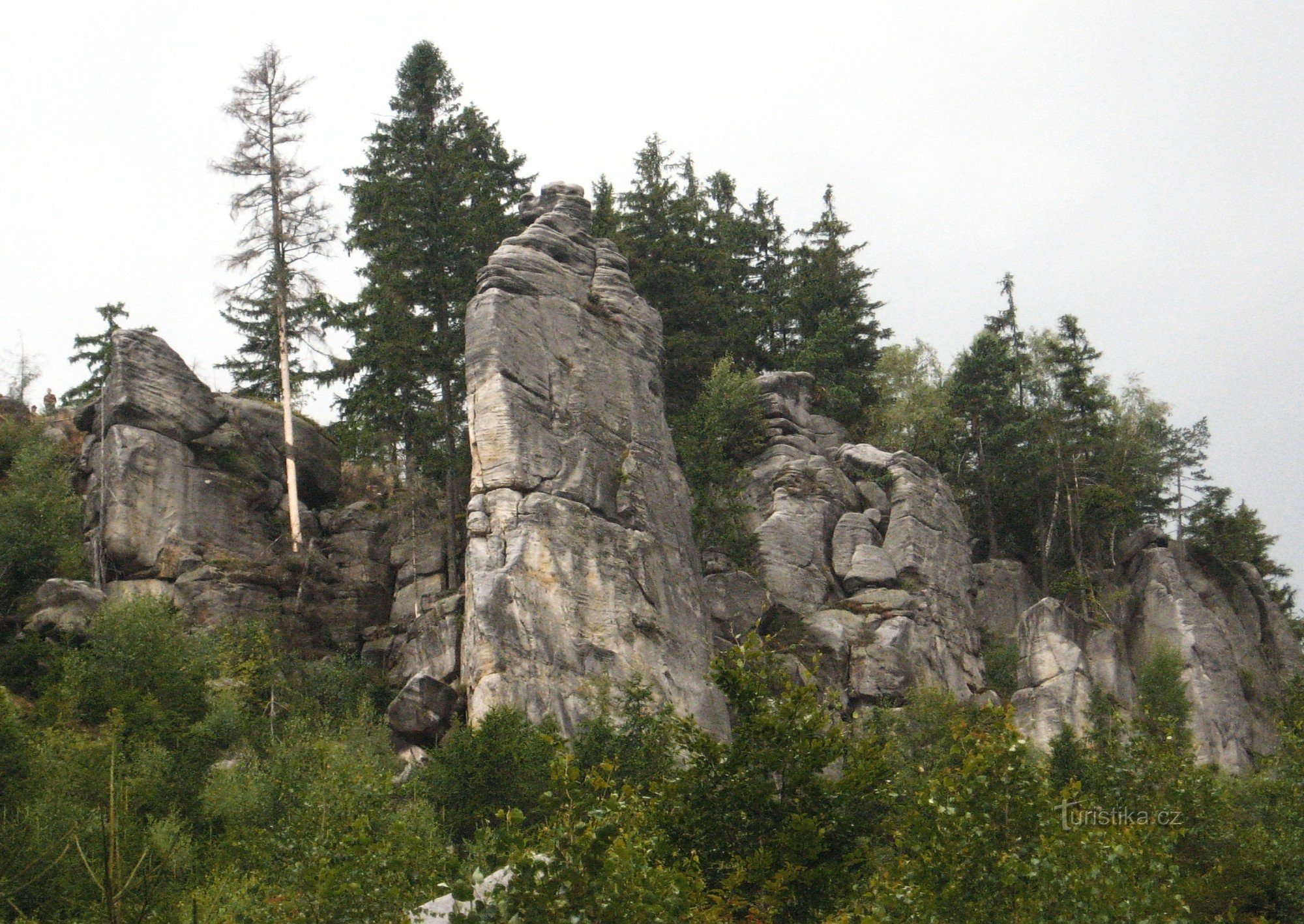 Vacanze 08 - 9. Nei labirinti di roccia di Ostaš e per saltare in Polonia