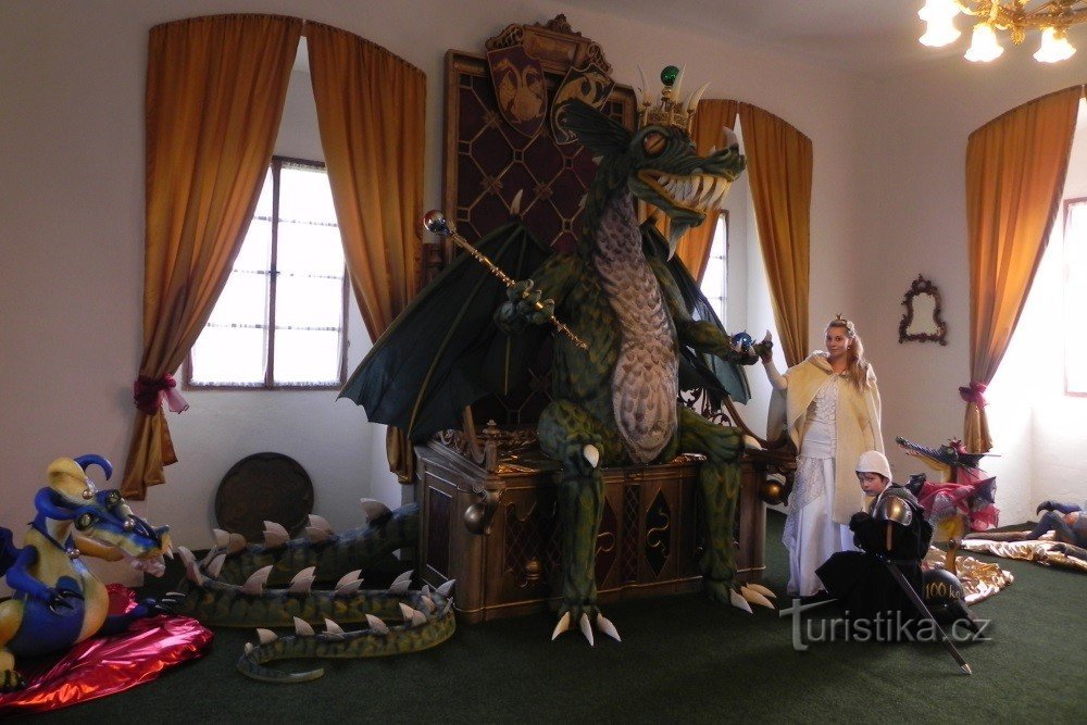 Dragon magic fairytale tours at the Castle and Chateau of Staré Hrady