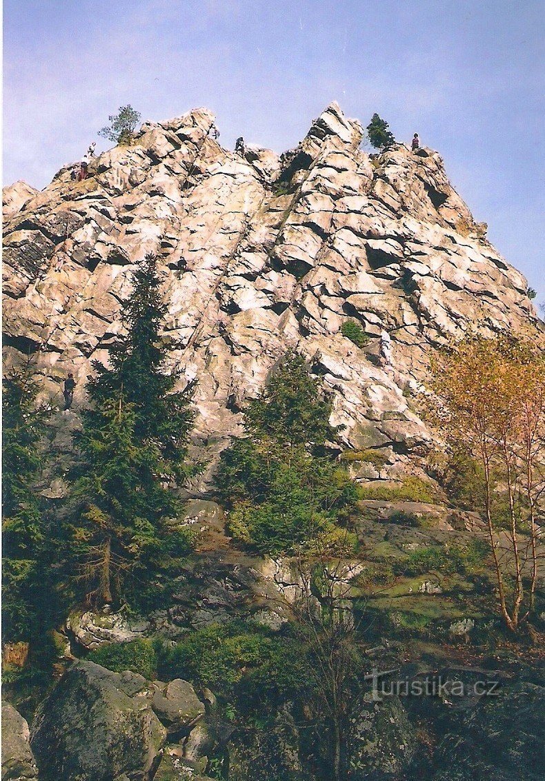 Drátenická skála - un monument al naturii