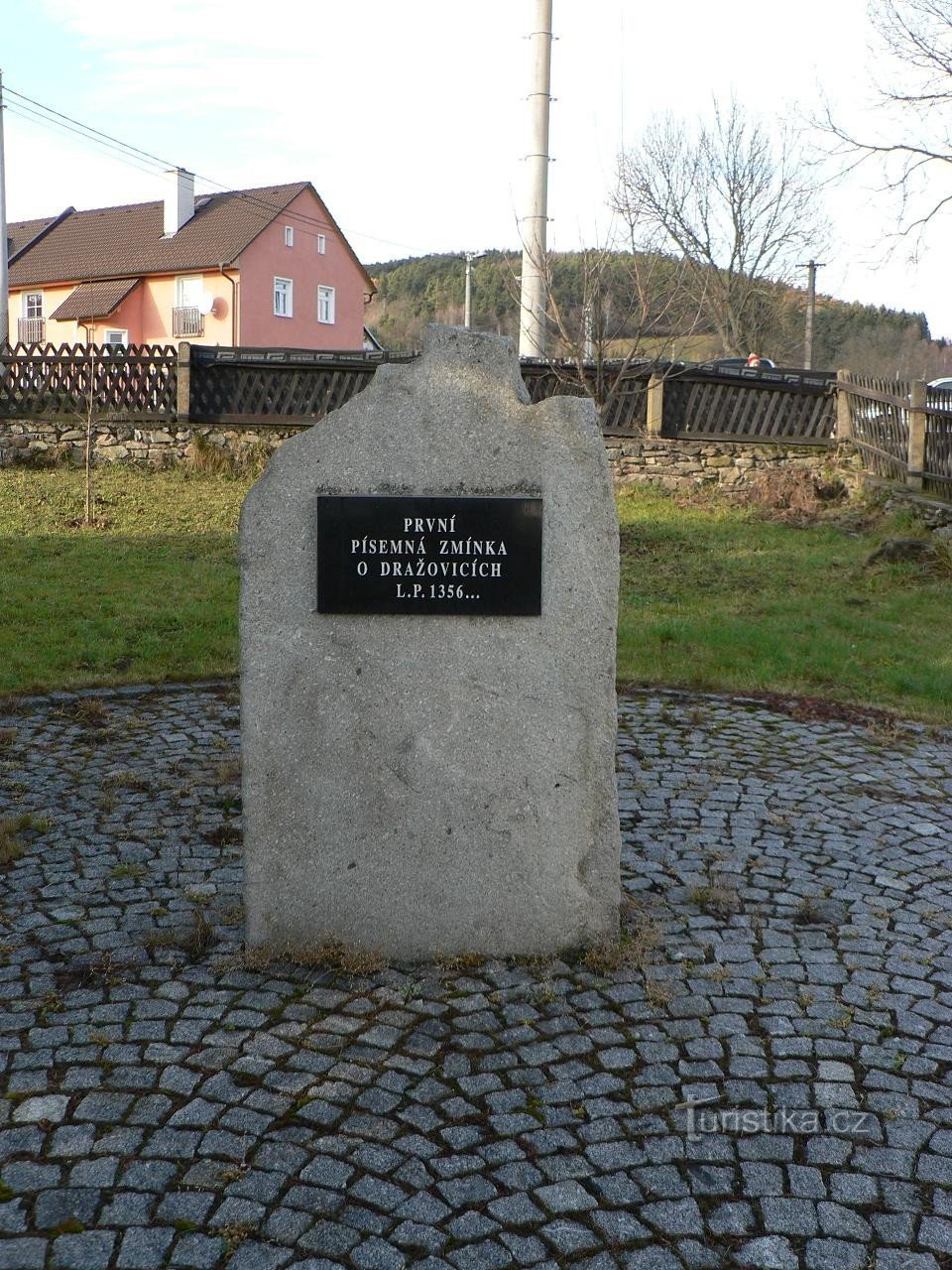 Dražovice, l'anno della prima menzione del villaggio